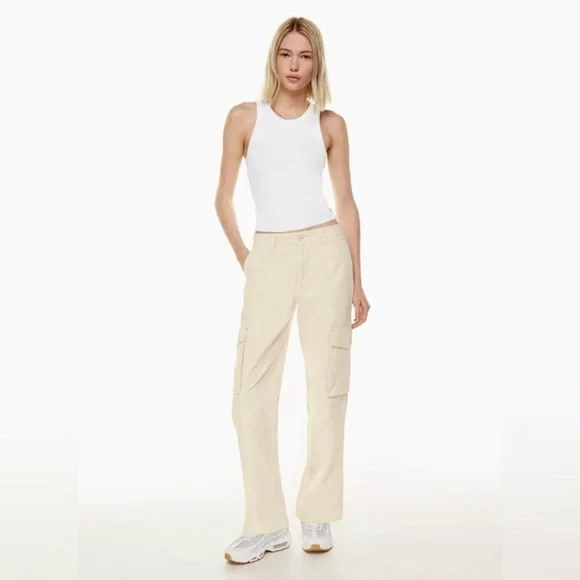 tna aritzia cargo pants size 00 - Picture 2 of 8